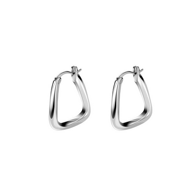 Metal Round Hoop Earrings - csjewellery.net