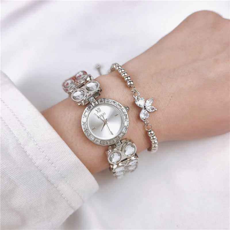 Fashion Diamond Watch Set